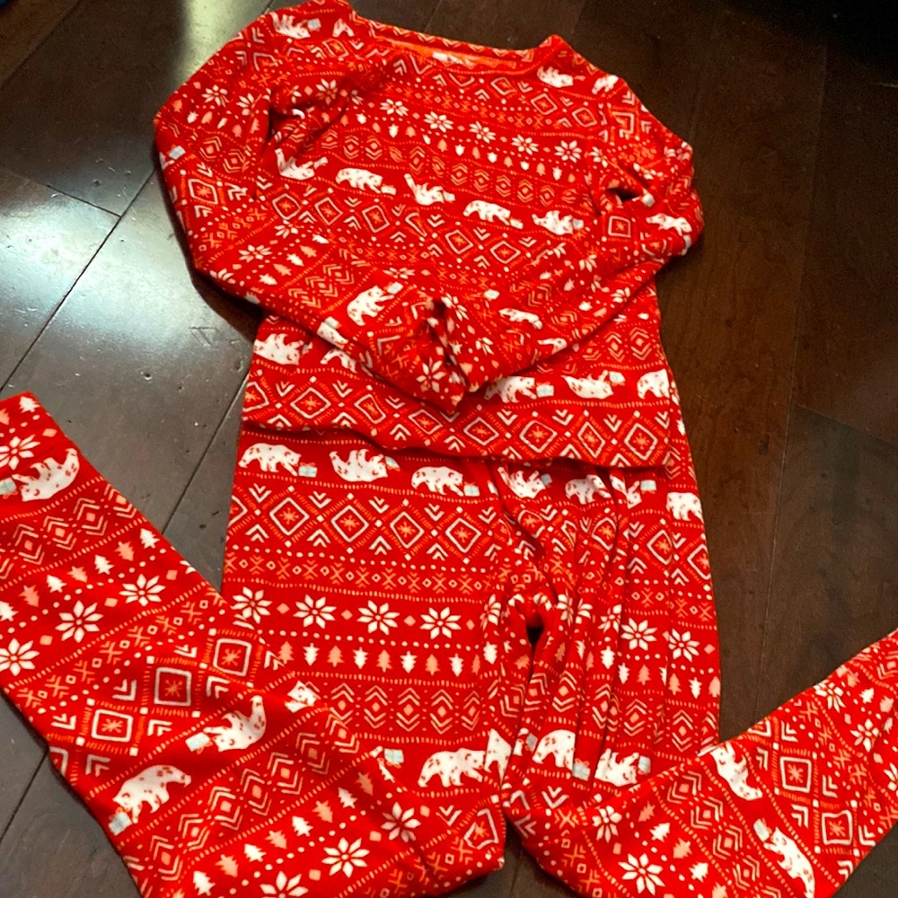 Girls  Christmas PJ Set